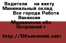 Водители BC на вахту. › Минимальный оклад ­ 60 000 - Все города Работа » Вакансии   . Мурманская обл.,Островной г.